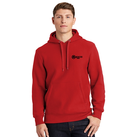 Super Heavyweight Pullover Hooded Sweatshirt - MT5-Red